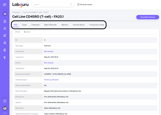 Centralized Platform for Managing Production Processes