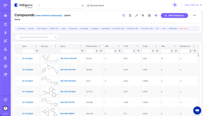 Chemical Search and Data Retrieval
