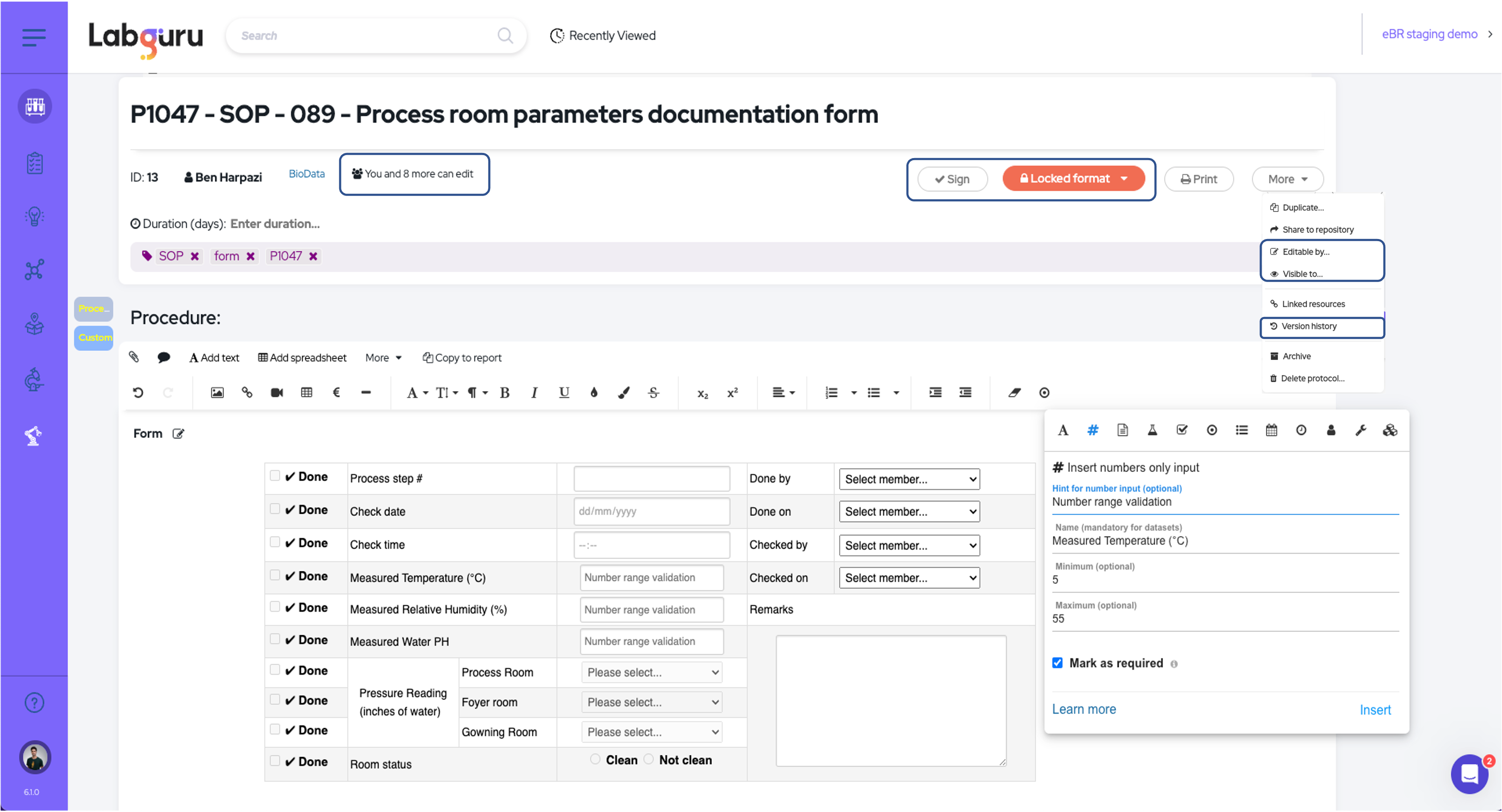 Ensuring GMP Compliance and Data Integrity with Labguru eBR 