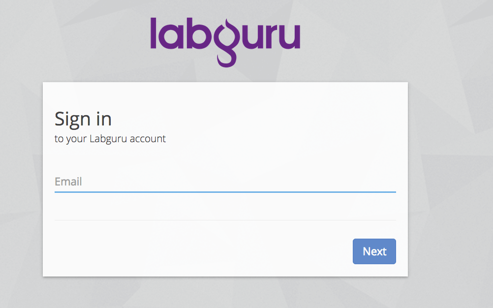 Sign-in - Labguru ELN