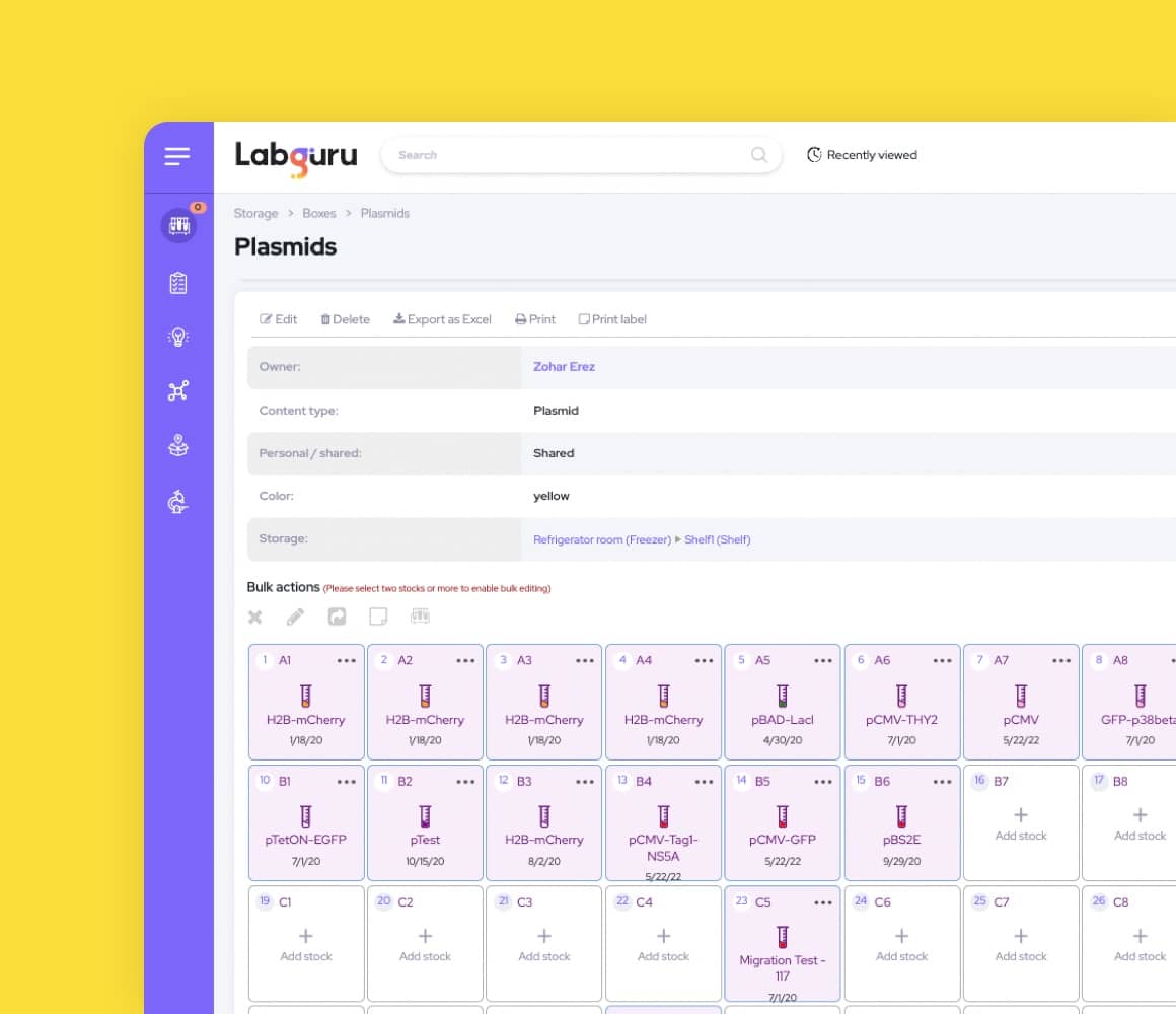 Lab management software laboratory system labguru