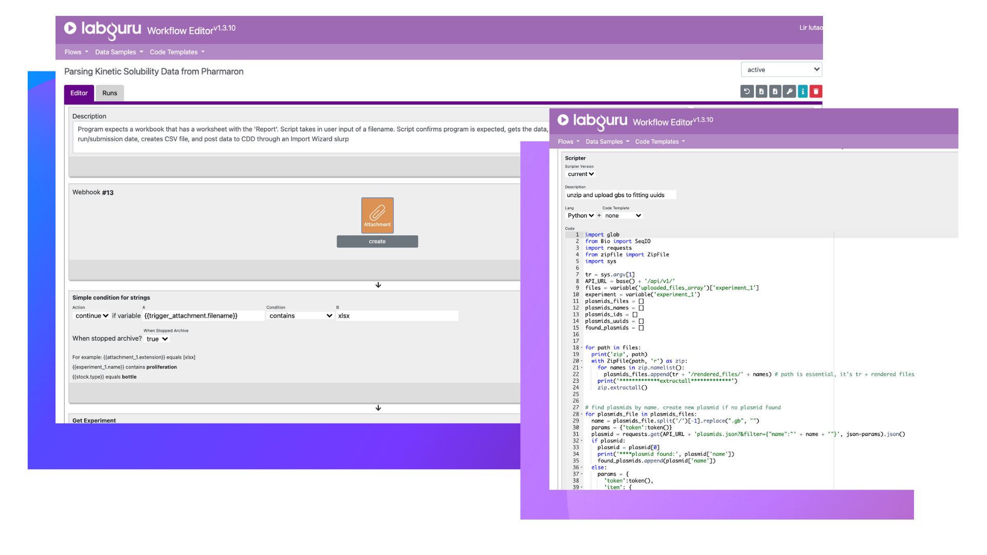 workflow editor screenshots workflow editor screenshots