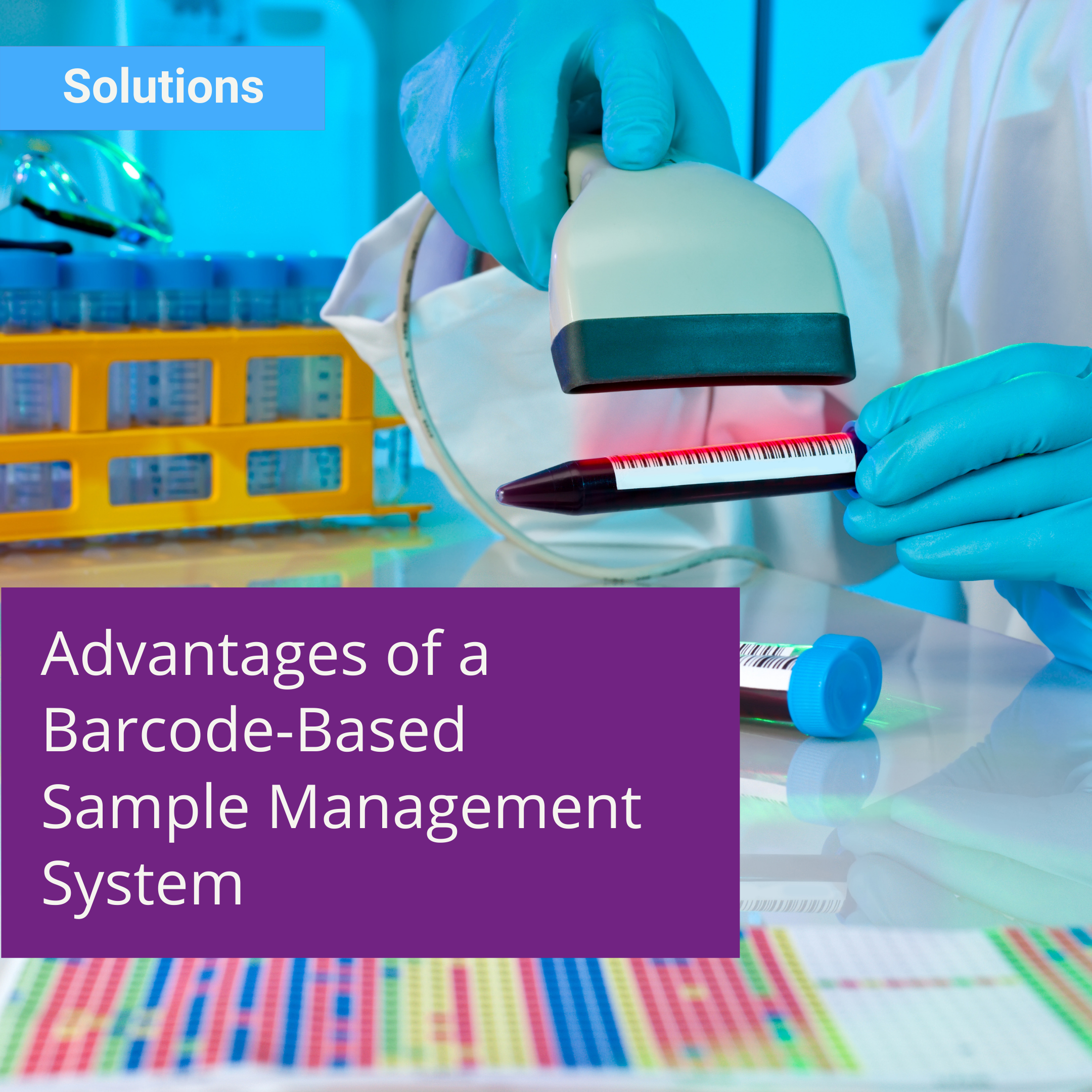 Barcode-based sample management system